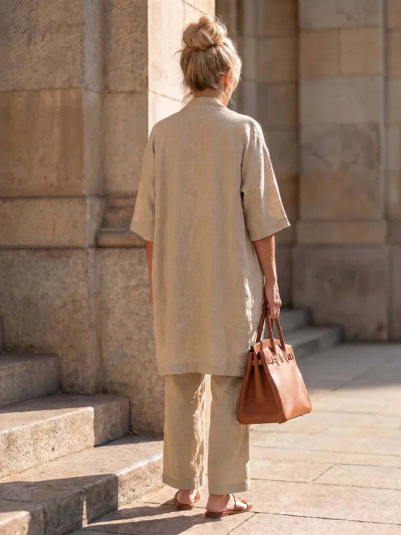 Sadhbh - Light Linen Set