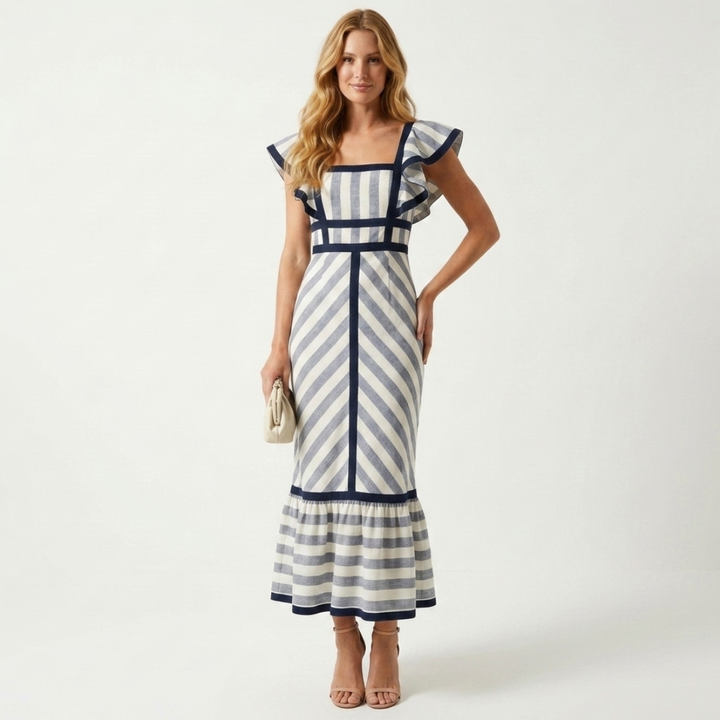 Sonja - Retro maxi dress