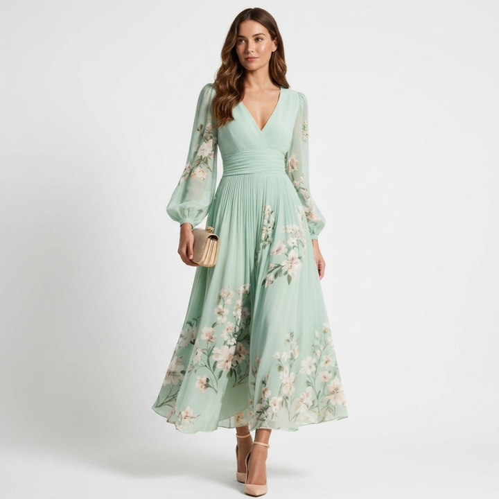 Aisling - Elegant and Airy Midi Dress