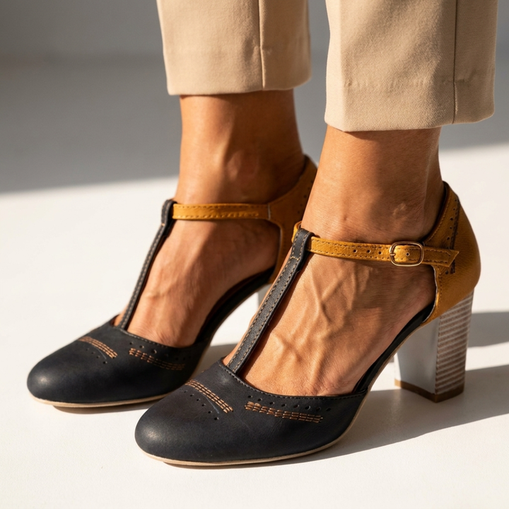 Órla – High-Heeled Shoes with T-Bar Buckle