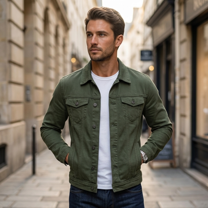 Ronan - Jacket with Buttons