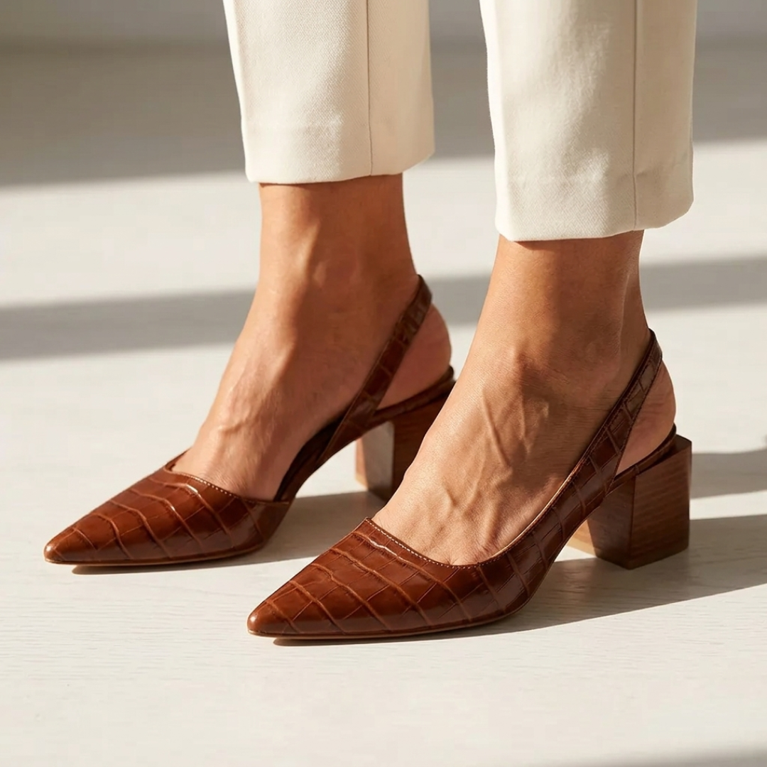 Sadhbh - Comfortable Orthopedic Heeled Shoes