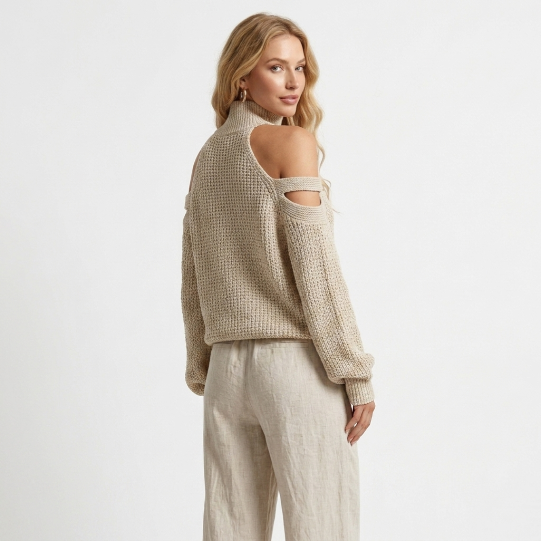 Brigid - Two-Piece Dress with Bare Shoulder