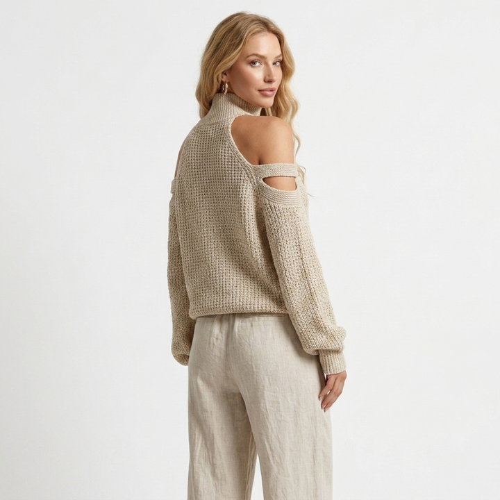 Brigid - Two-Piece Dress with Bare Shoulder