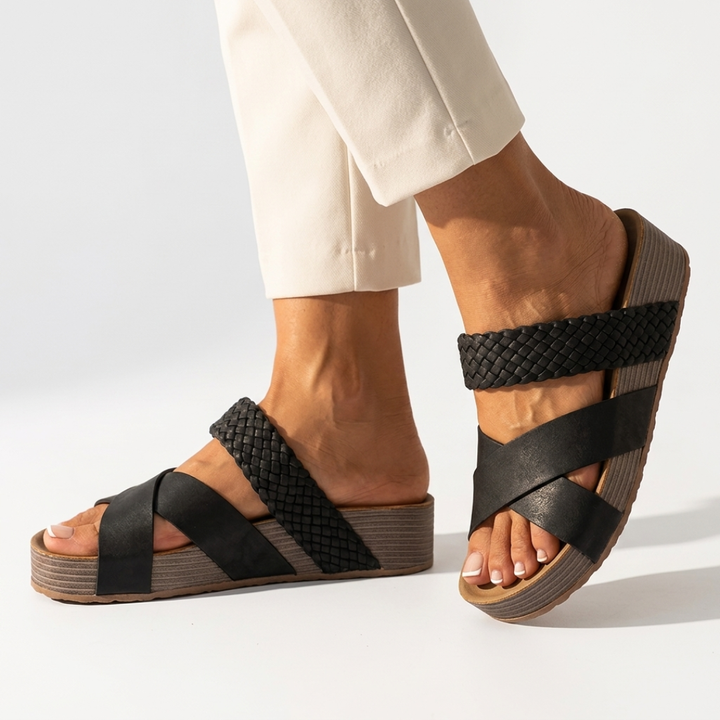 Saoirse - Orthopedic Leather Sandals