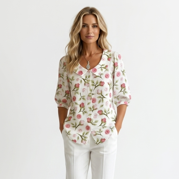Órla - Floral Print Blouse
