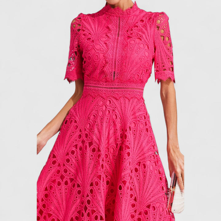 Gráinne - Elegant Dress with Lace