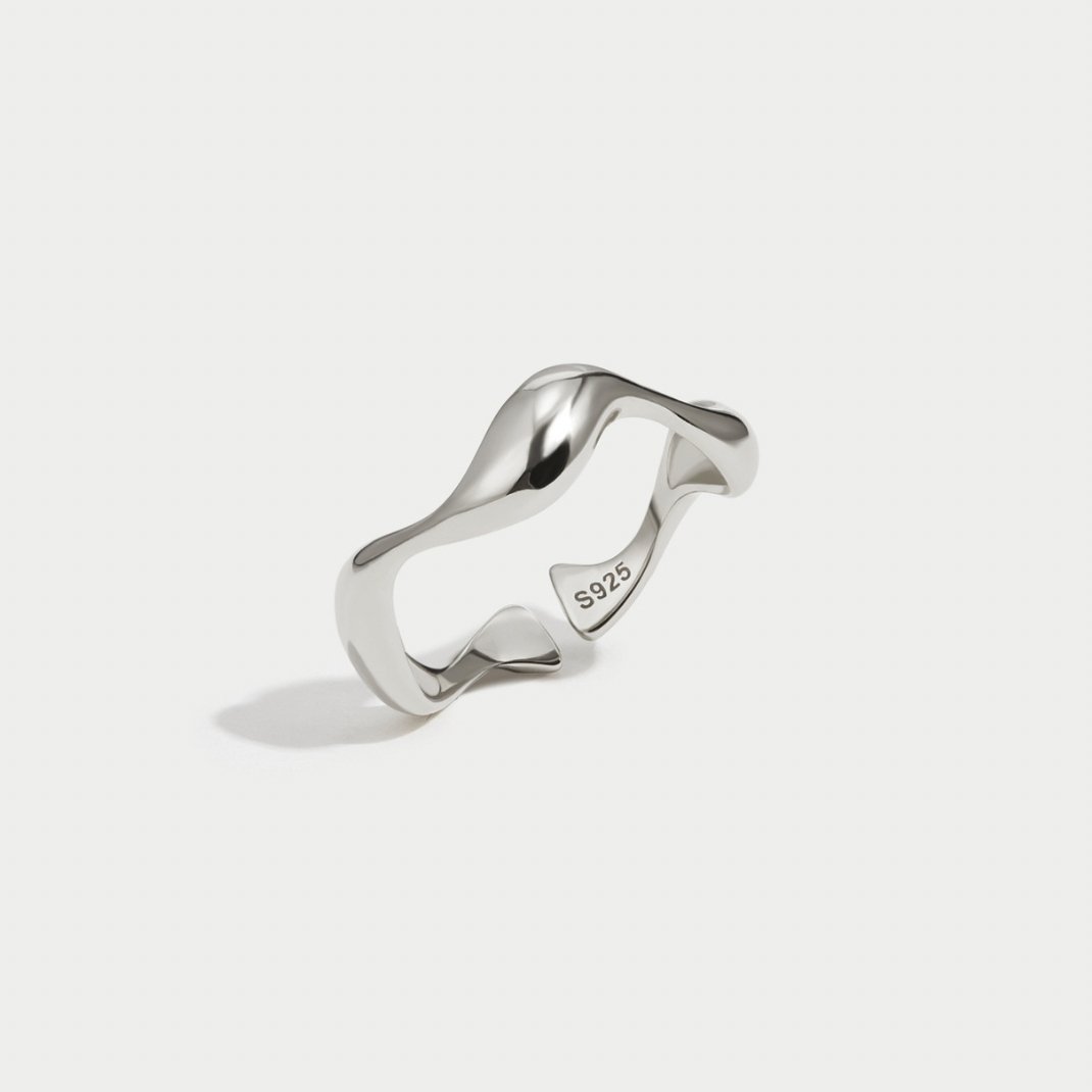 Vagues - Minimalist ring