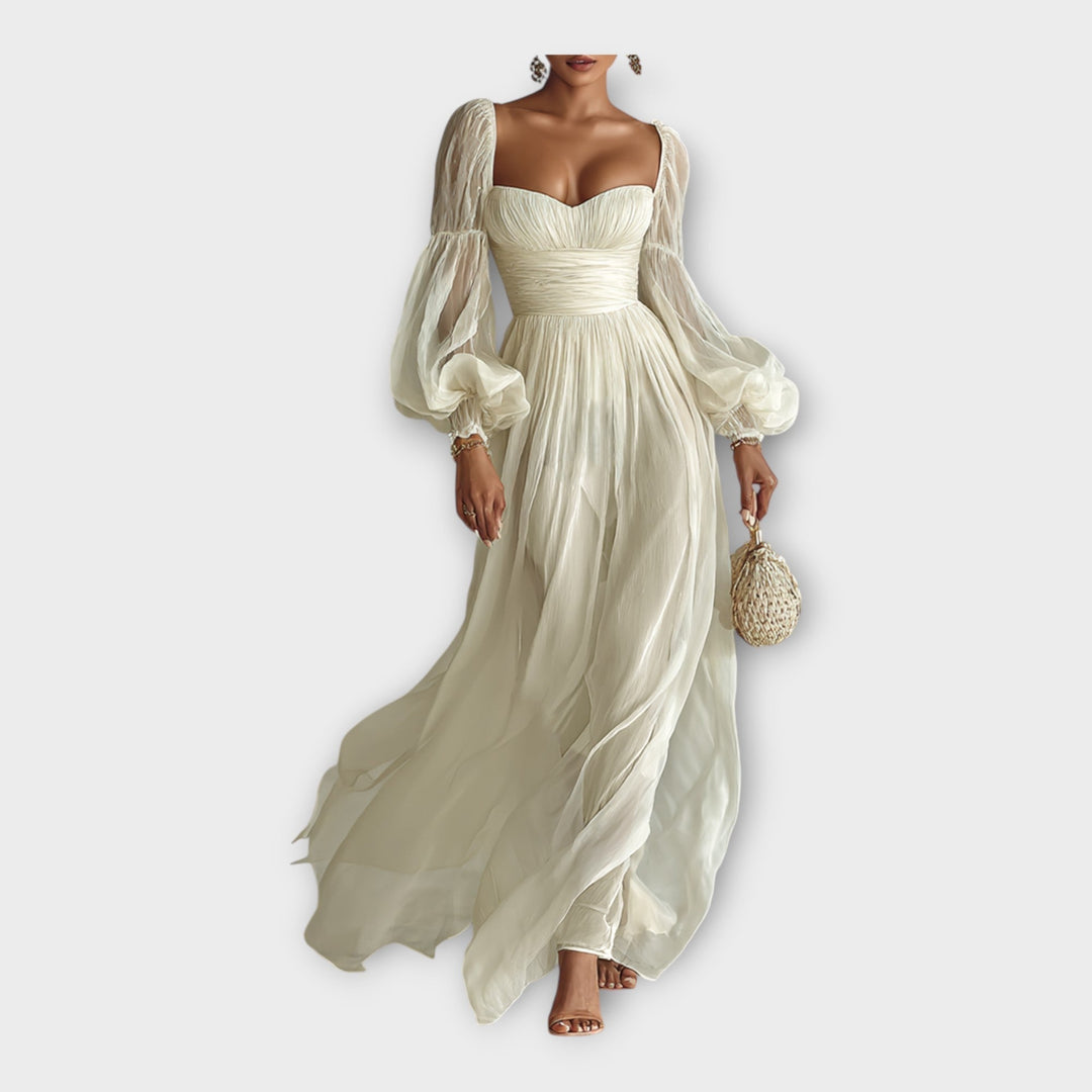 Airy Maxi Dress with Romantic Silhouette