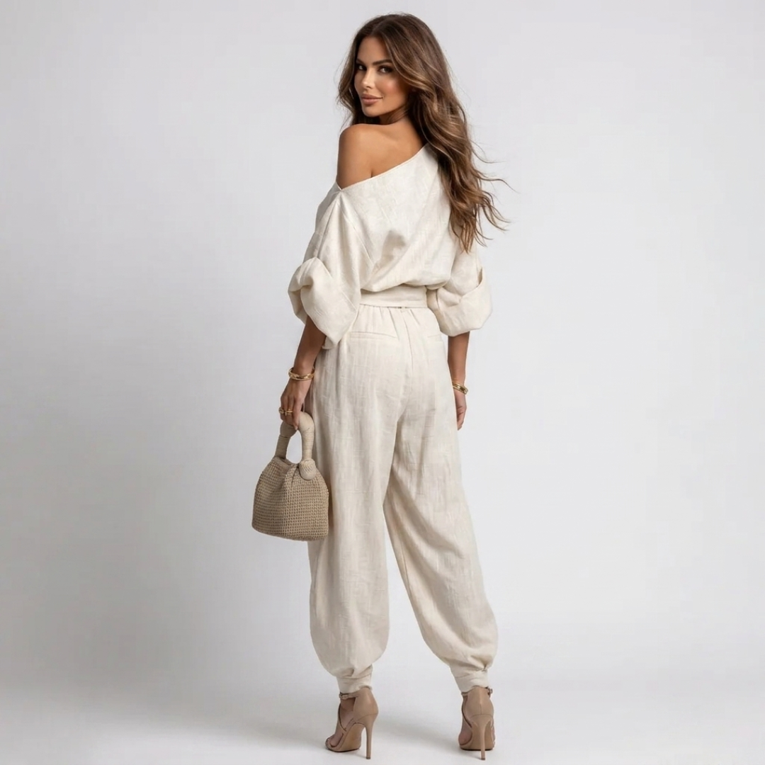 Saoirse - One-Shoulder Set