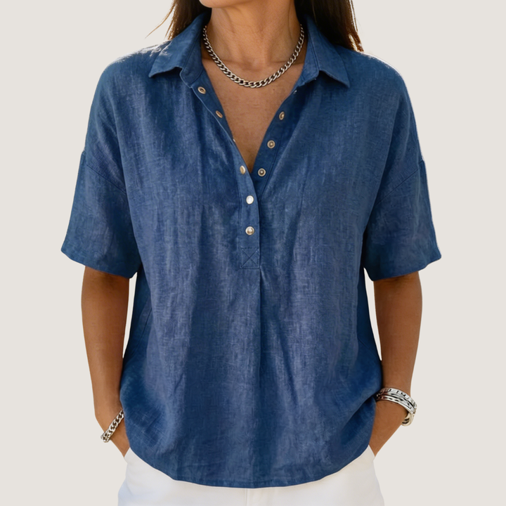 Helene™ | Collared Blouse