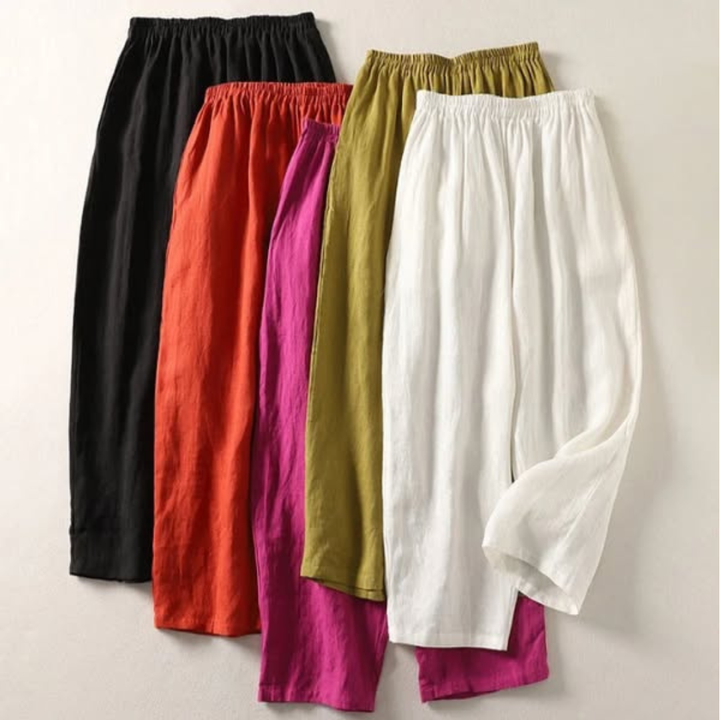 Sorcha - Flowing Cotton and Linen Pants
