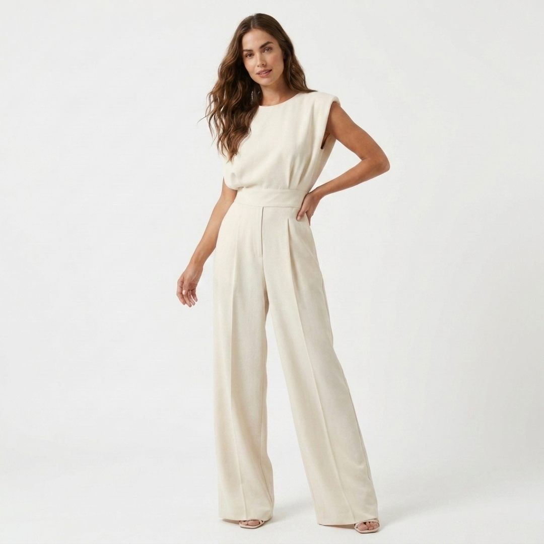 Grainne - Jumpsuit with Belt