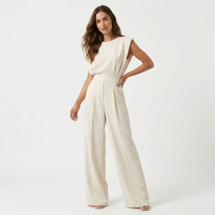 Grainne - Jumpsuit with Belt