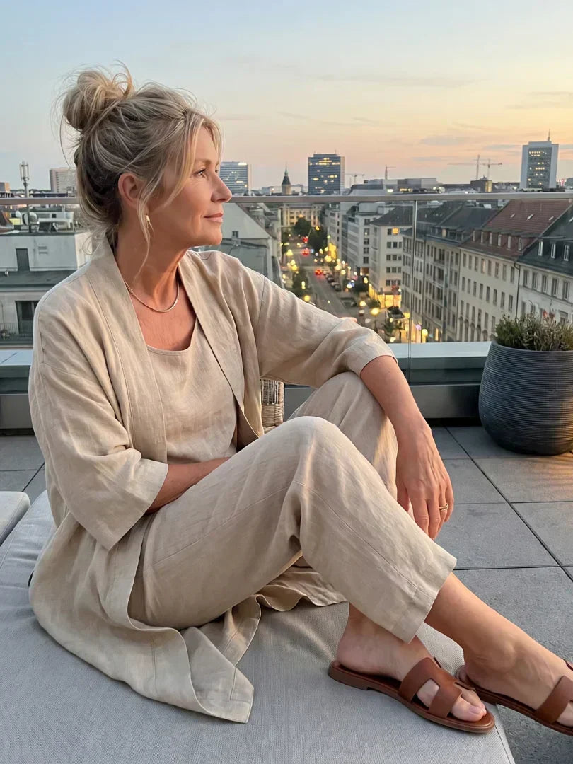 Sadhbh - Light Linen Set