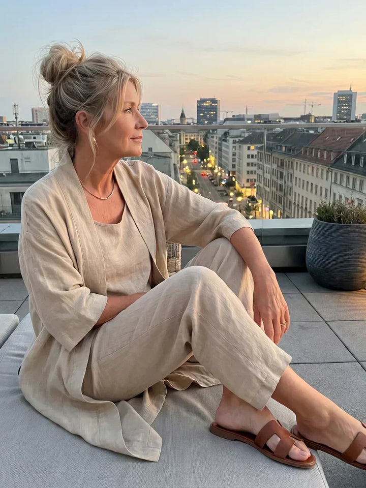Sadhbh - Light Linen Set