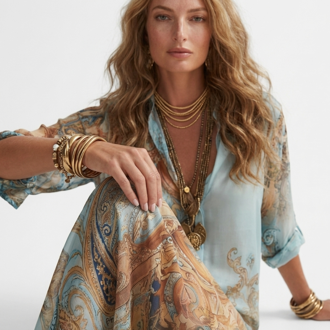 Clodagh - Elegant Shirt Dress
