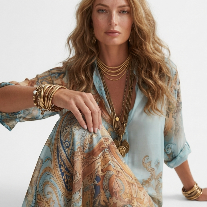 Clodagh - Elegant Shirt Dress