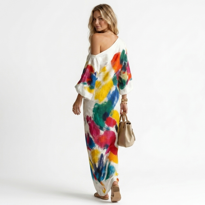 Órla - Artistic One-Shoulder Dress