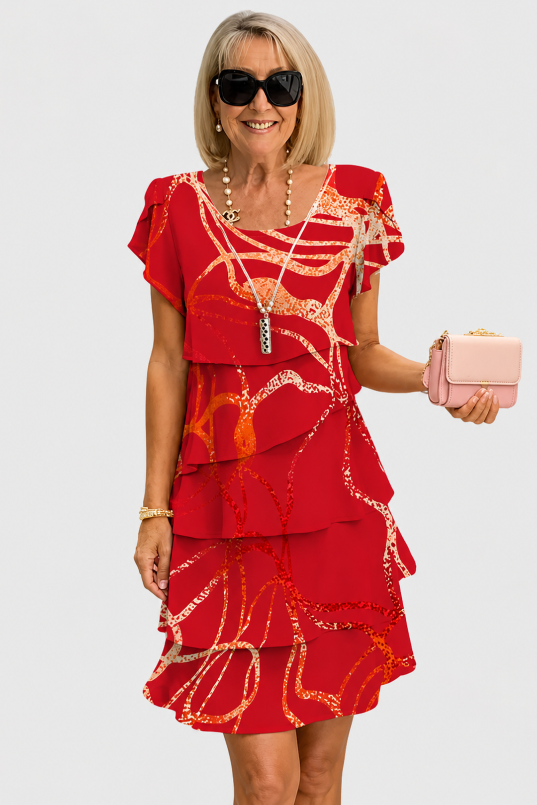Orla | Elegant Ruffled Dress