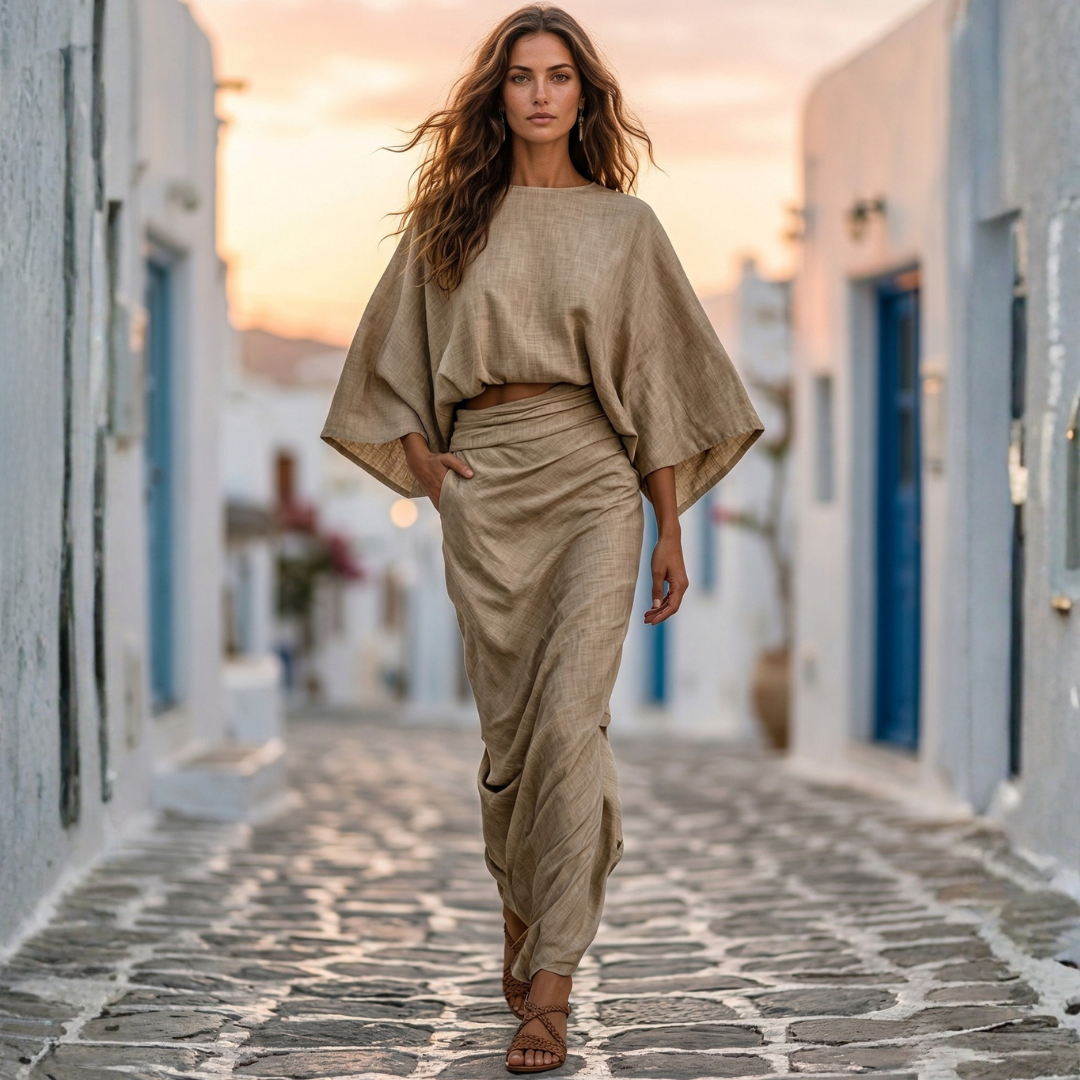Aoife - Two-Piece Set with Skirt