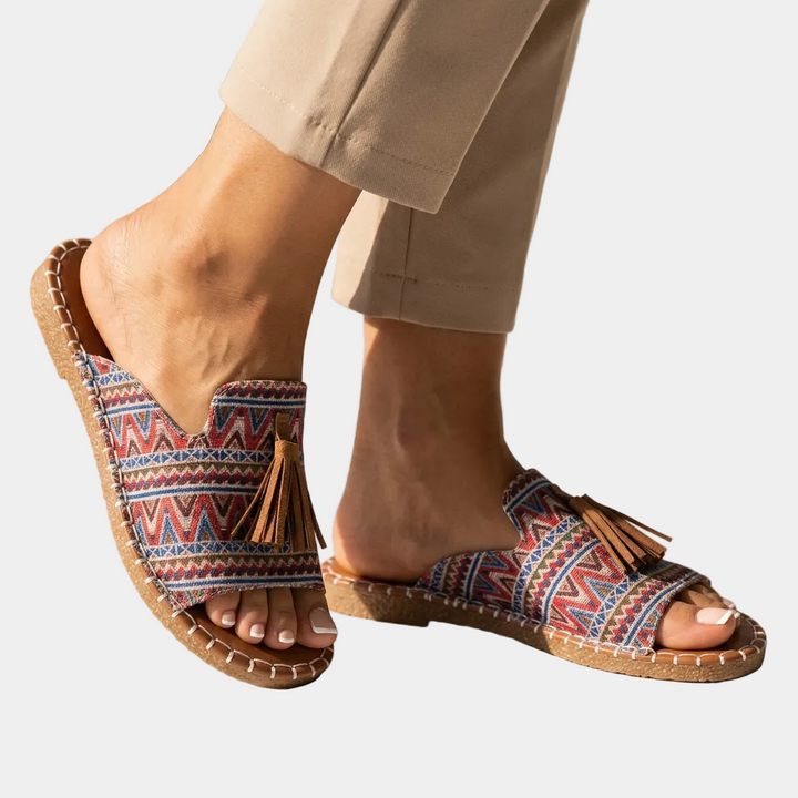 Connie - Comfortable flat sandals