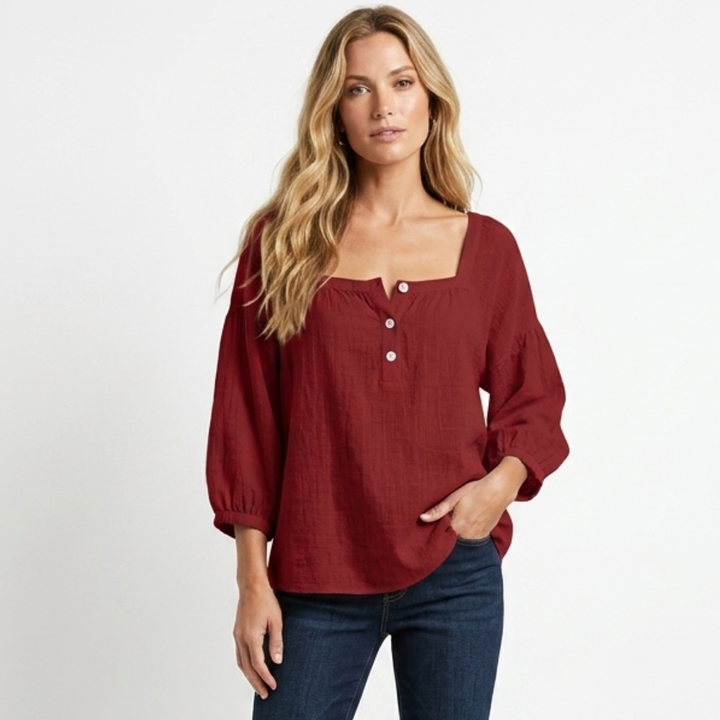 Siobhán - Linen Blouse