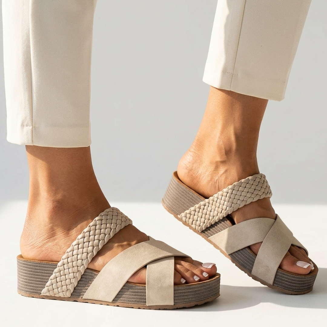 Saoirse - Orthopedic Leather Sandals