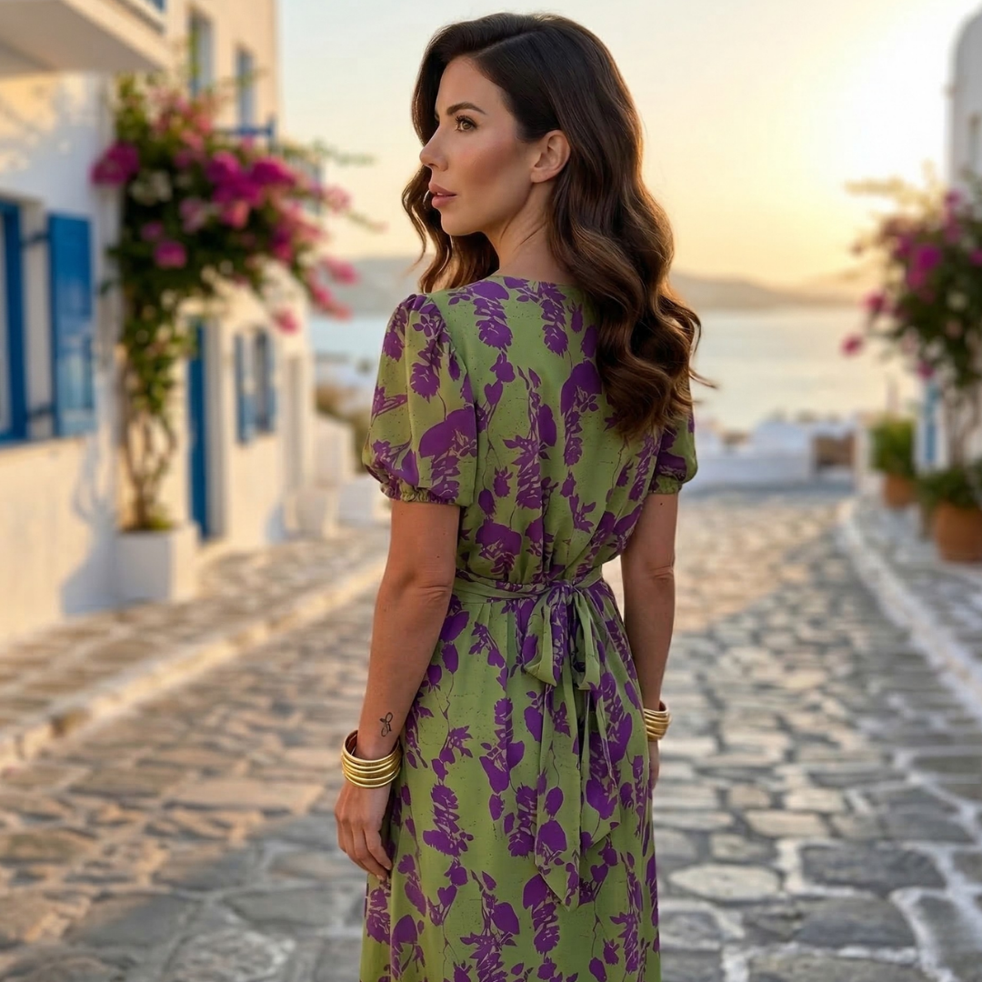 Clodagh - Dress with Flowers
