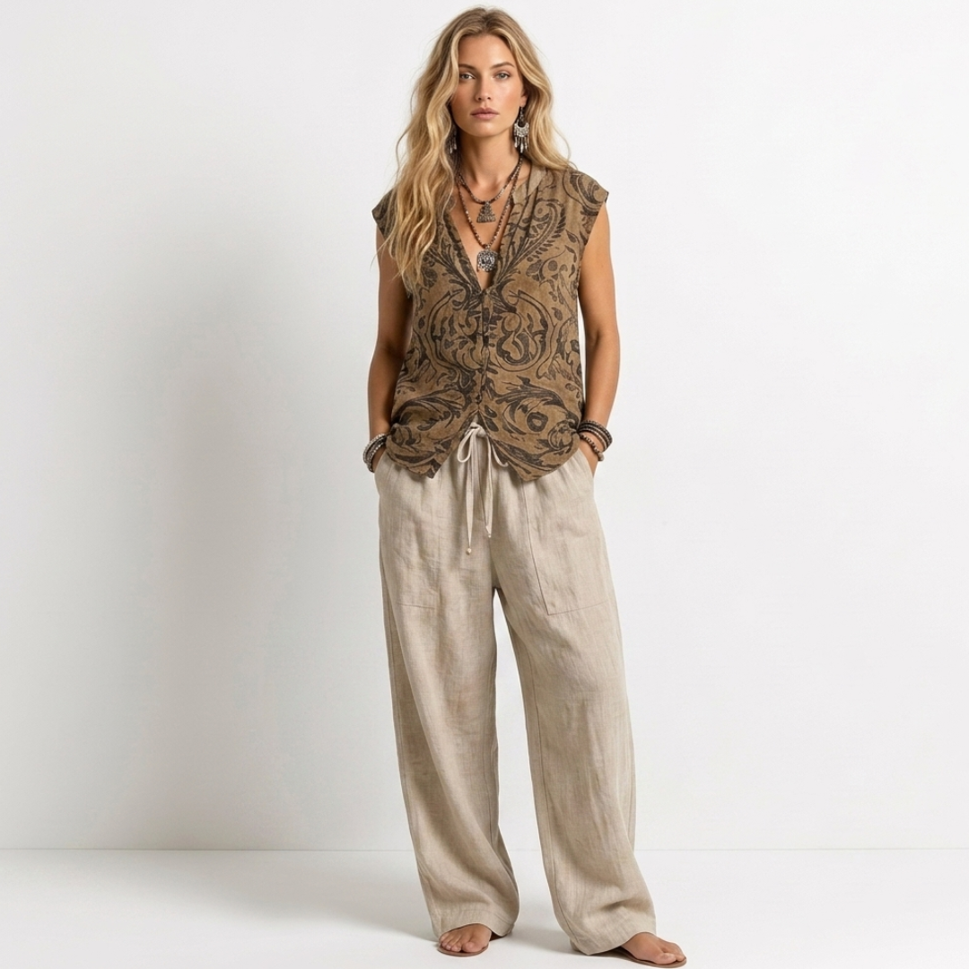 Niamh - Natural Material Set, 3 Pieces