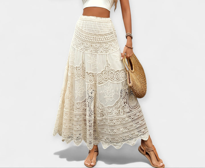 Lace Midi Skirt