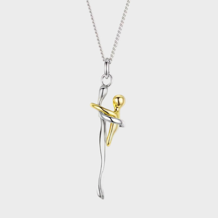 Bodil - The "Eternal Hug" necklace, a minimalist piece of jewelry with timeless charm