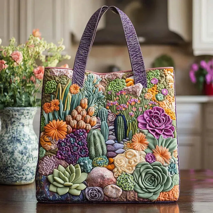 Niamh | Soft Quilted Bag, Handmade