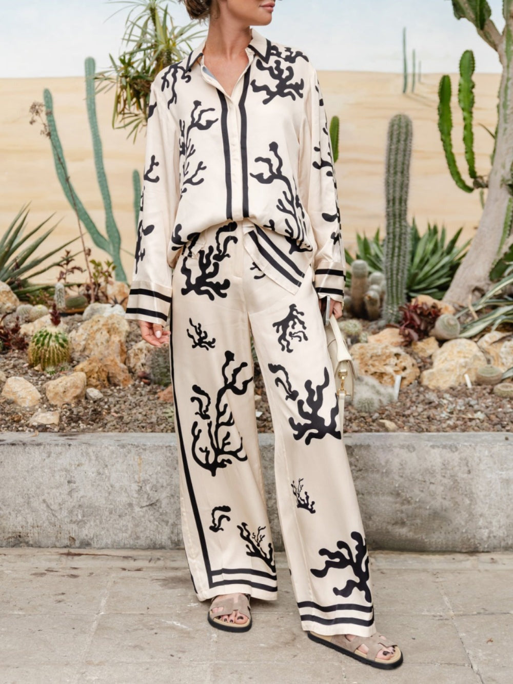 Sorcha | Elegant Silk Pajama Set