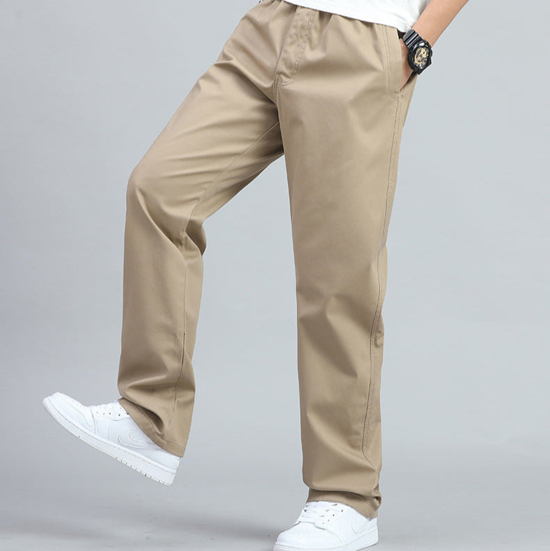 Eoin | Wide-Leg Men's Cotton Pants