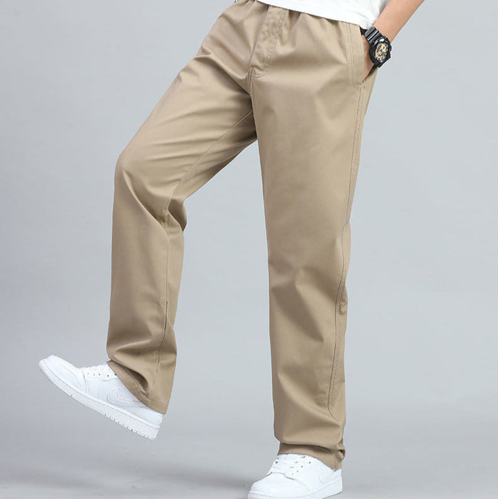 Eoin | Wide-Leg Men's Cotton Pants
