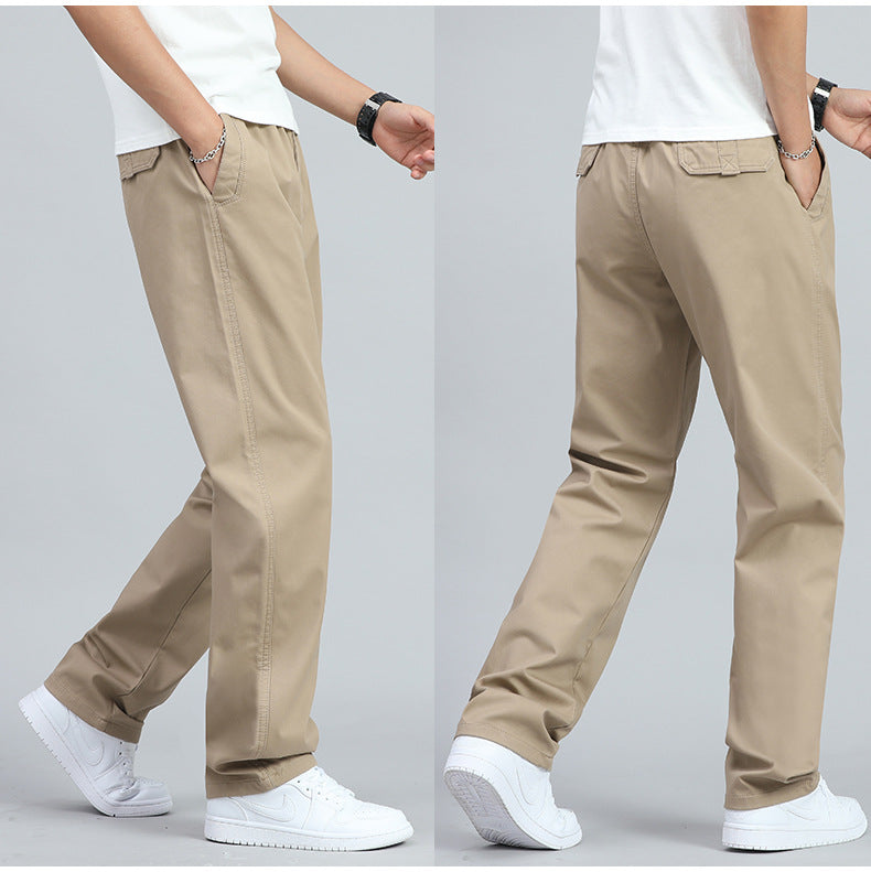 Eoin | Wide-Leg Men's Cotton Pants