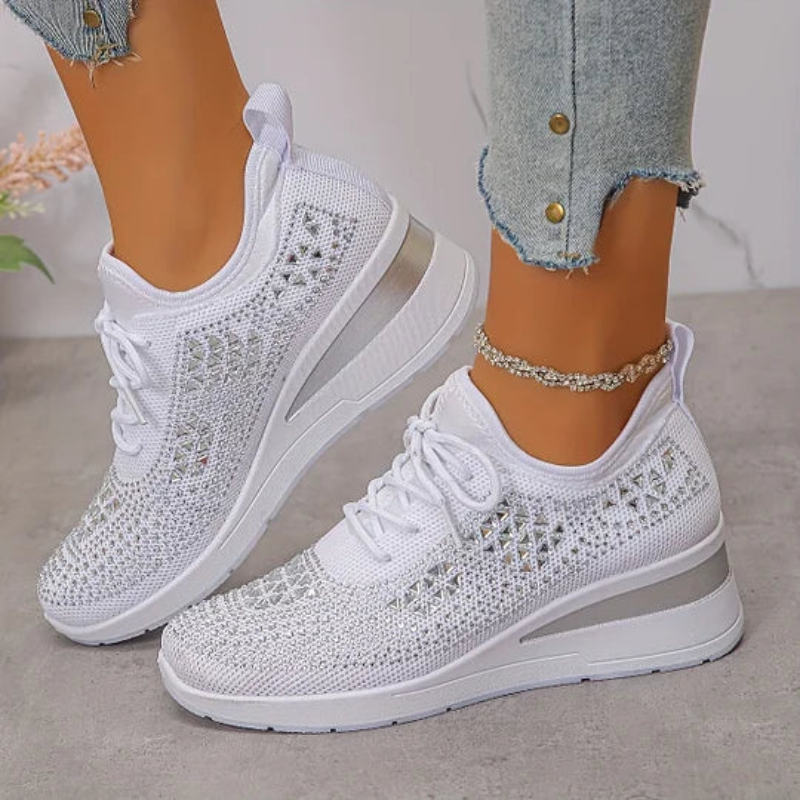 Niamh - Sneakers with Breathable Platform Sole