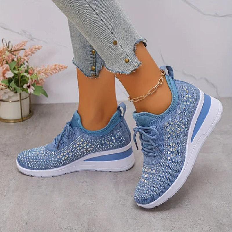Niamh - Sneakers with Breathable Platform Sole