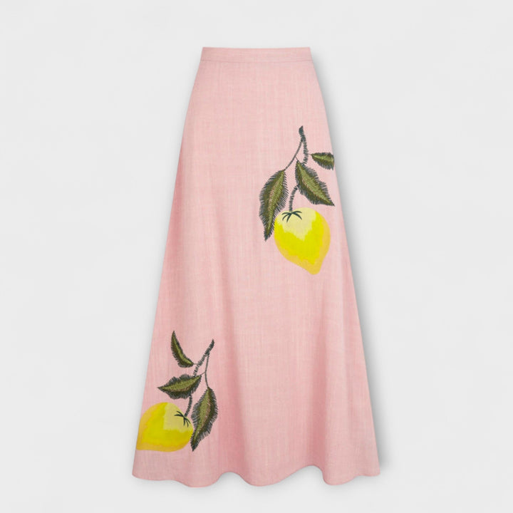 Clodagh – Midi Skirt with Amalfi Print