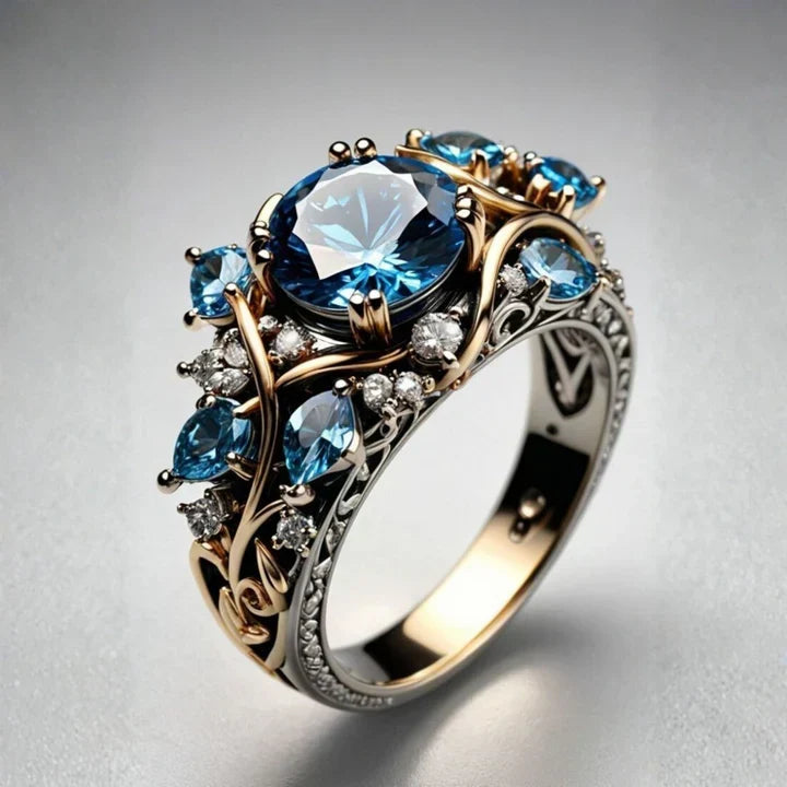 Sophia - Ring with blue stone