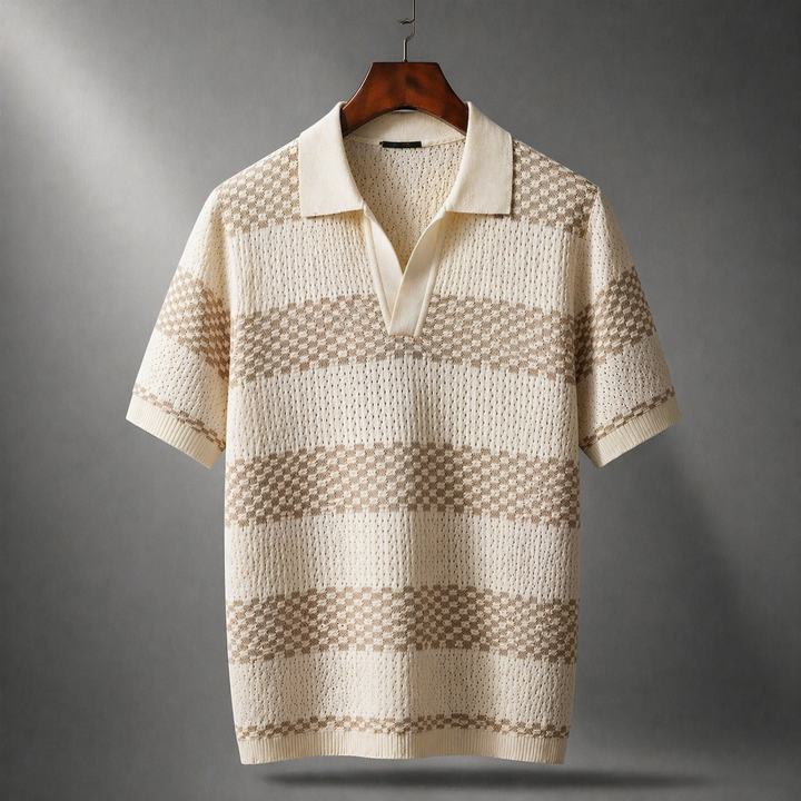 Conor - Striped Polo Shirt