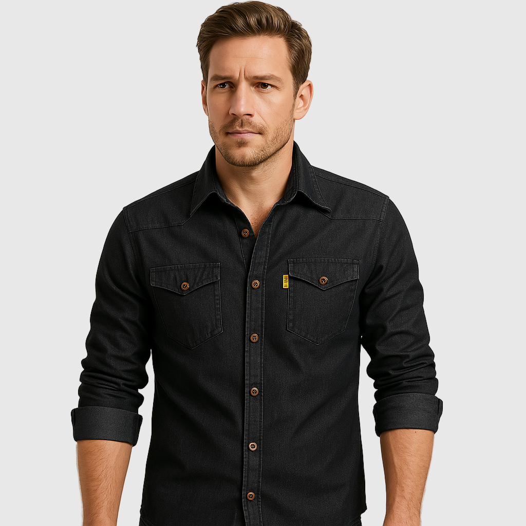 Ronan – Cotton Denim Shirt