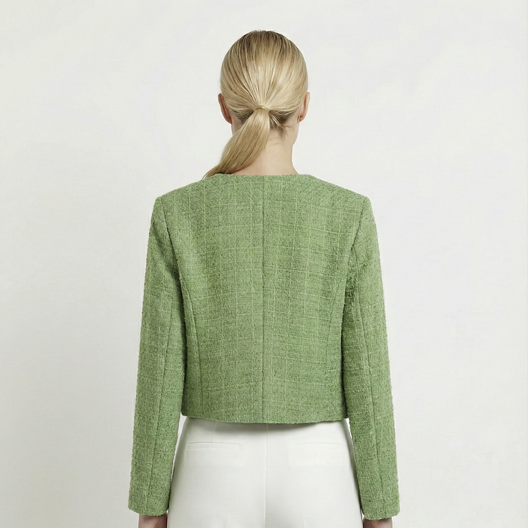 Sorcha - Green Tweed Jacket
