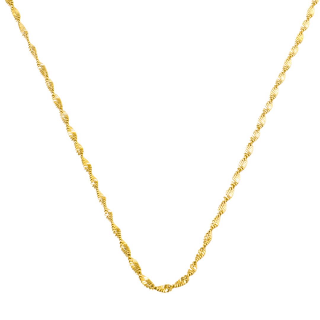 Double Twisted Necklace