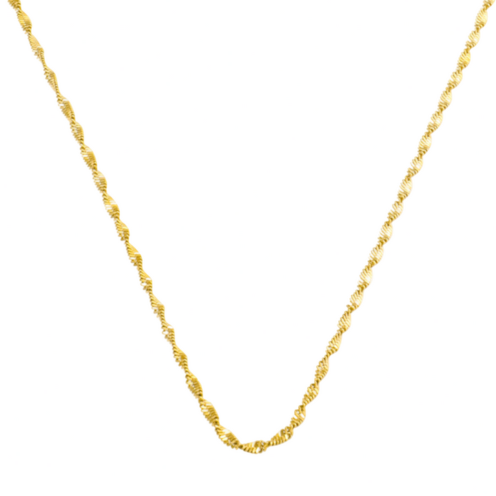 Double Twisted Necklace