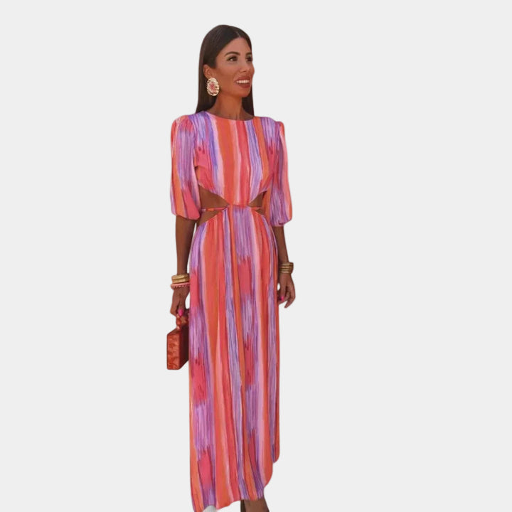 Fionnuala - Elegant Dress with Cutouts