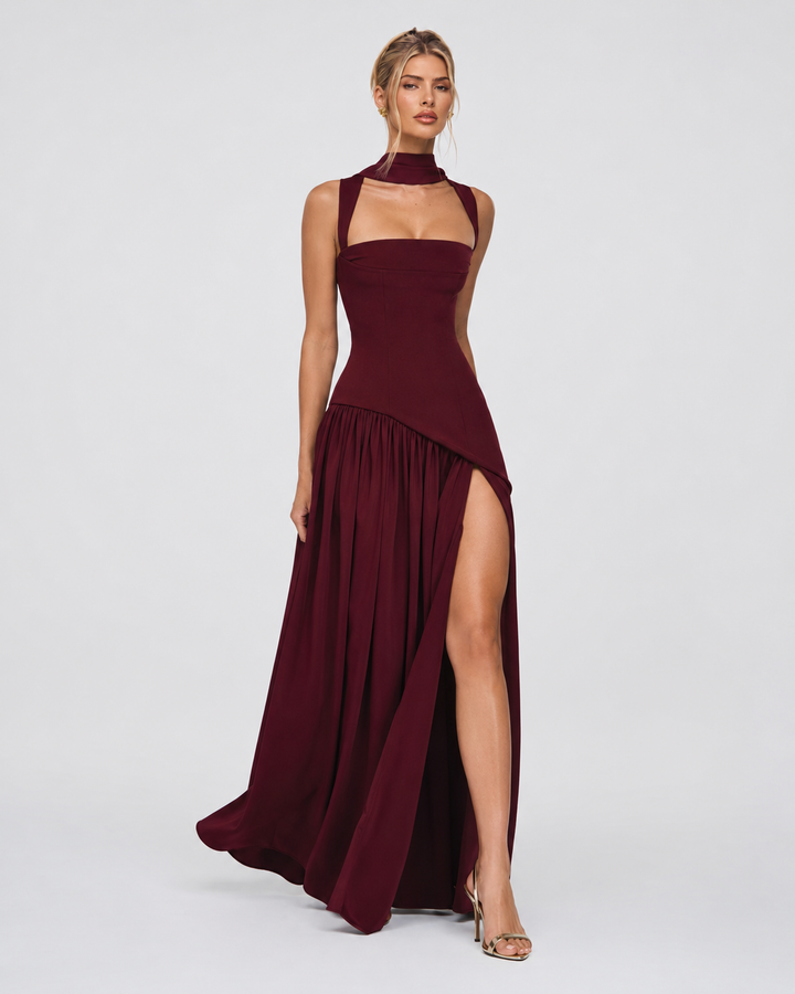 Sinéad - Elegant Dress with Slit
