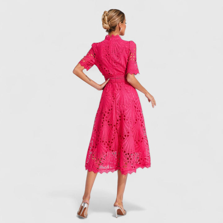 Gráinne - Elegant Dress with Lace