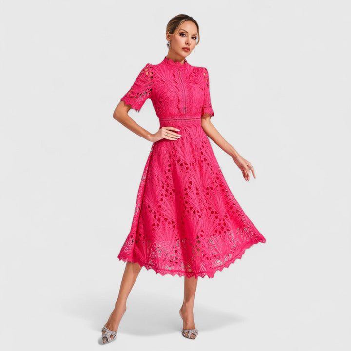 Gráinne - Elegant Dress with Lace